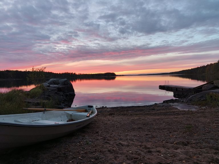 Soutuvene käytössä